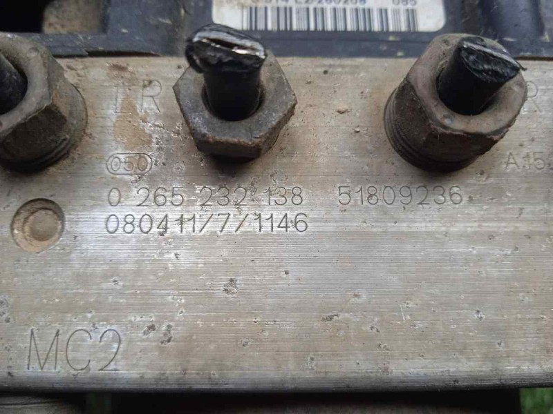 Recambio de abs para fiat panda (169) 1.3 jtd 4x4 referencia OEM IAM 0265800733-0265232138-51809236  