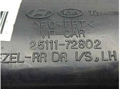 Recambio de maneta interior trasera izquierda para hyundai i40 cw 1.7 crdi cat referencia OEM IAM 2511172802   2