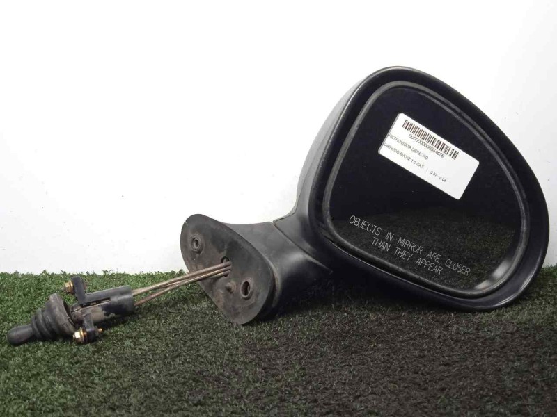Recambio de retrovisor derecho para daewoo matiz 1.0 cat referencia OEM IAM  MANUAL NEGRO