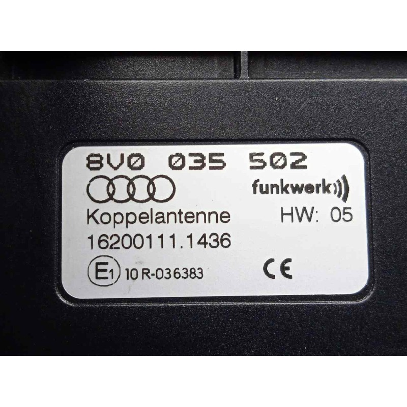 Recambio de modulo electronico para audi a3 sedán(8vs) 2.0 16v tdi referencia OEM IAM 8V0035502  