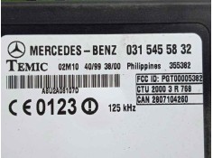 Recambio de modulo electronico para mercedes-benz vito (w638) combi 2.2 16v cdi turbodiesel cat referencia OEM IAM 0315455832   2