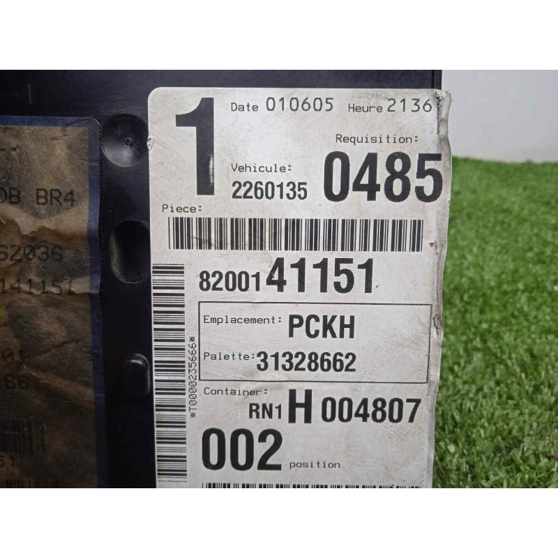 Recambio de modulo electronico para renault laguna ii (bg0) 1.8 cat referencia OEM IAM 8200141151-8200139619-216543863J-21653294