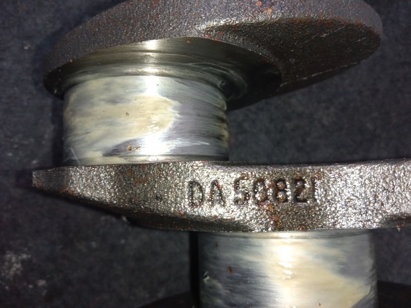 Recambio de cigueñal para land rover freelander (ln) 2.0 turbodiesel referencia OEM IAM DA50821-LEF101080  