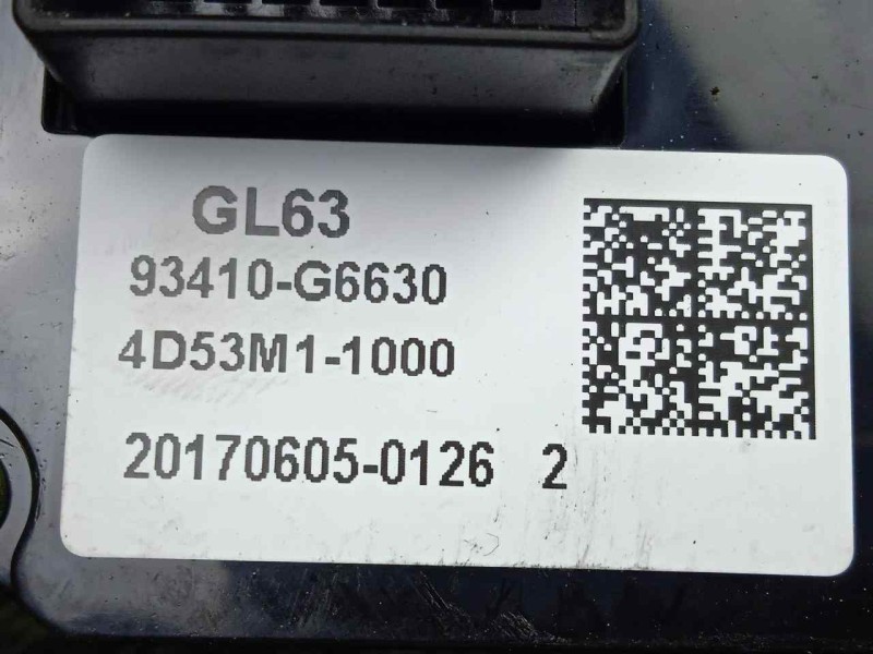 Recambio de mando luces para kia picanto (ja) 1.0 cat referencia OEM IAM 93410G6630-4D53M11000  