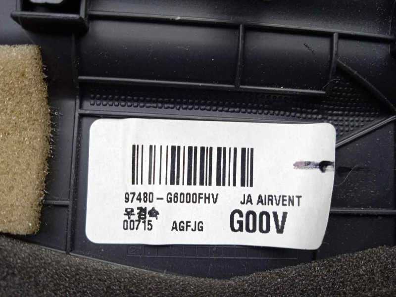 Recambio de rejilla aireadora para kia picanto (ja) 1.0 cat referencia OEM IAM 97480G6000FHV  