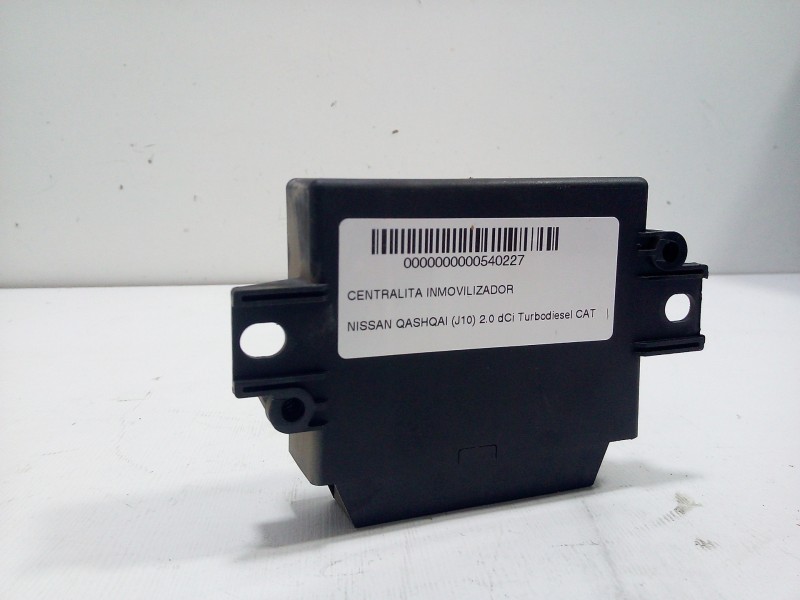 Recambio de centralita inmovilizador para nissan qashqai (j10) 2.0 dci turbodiesel cat referencia OEM IAM 28448JD00A  