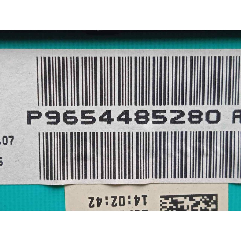 Recambio de cuadro instrumentos para peugeot 307 berlina (s2) 1.6 hdi referencia OEM IAM 9654485280  