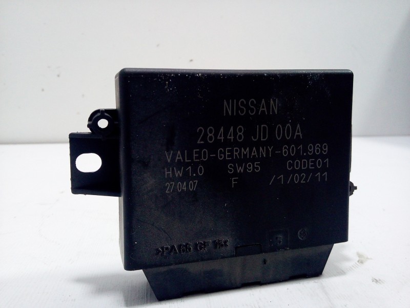 Recambio de centralita inmovilizador para nissan qashqai (j10) 2.0 dci turbodiesel cat referencia OEM IAM 28448JD00A  