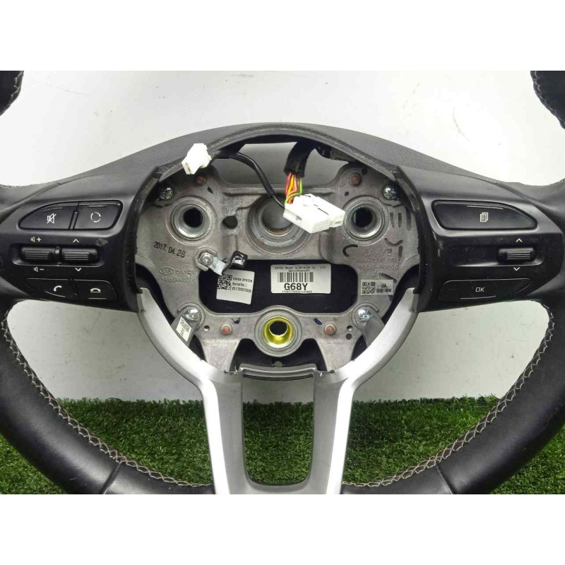 Recambio de volante para kia picanto (ja) 1.0 cat referencia OEM IAM  CUERO 
