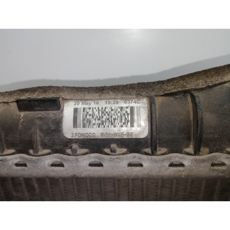 Recambio de radiador agua para ford fiesta (cb1) 1.25 16v cat referencia OEM IAM 8V518005BE  