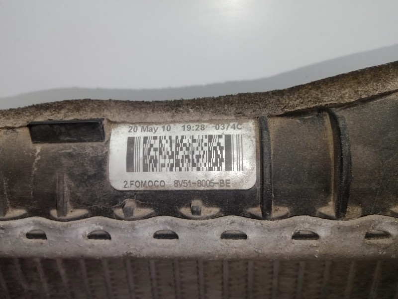 Recambio de radiador agua para ford fiesta (cb1) 1.25 16v cat referencia OEM IAM 8V518005BE  
