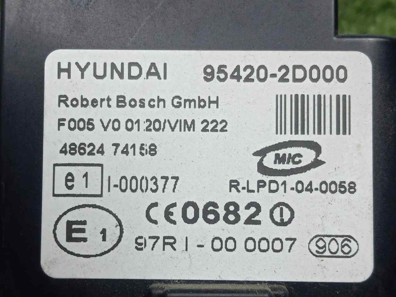 Recambio de conmutador de arranque para kia cerato 2.0 turbodiesel cat referencia OEM IAM 954202D000-4862474158  