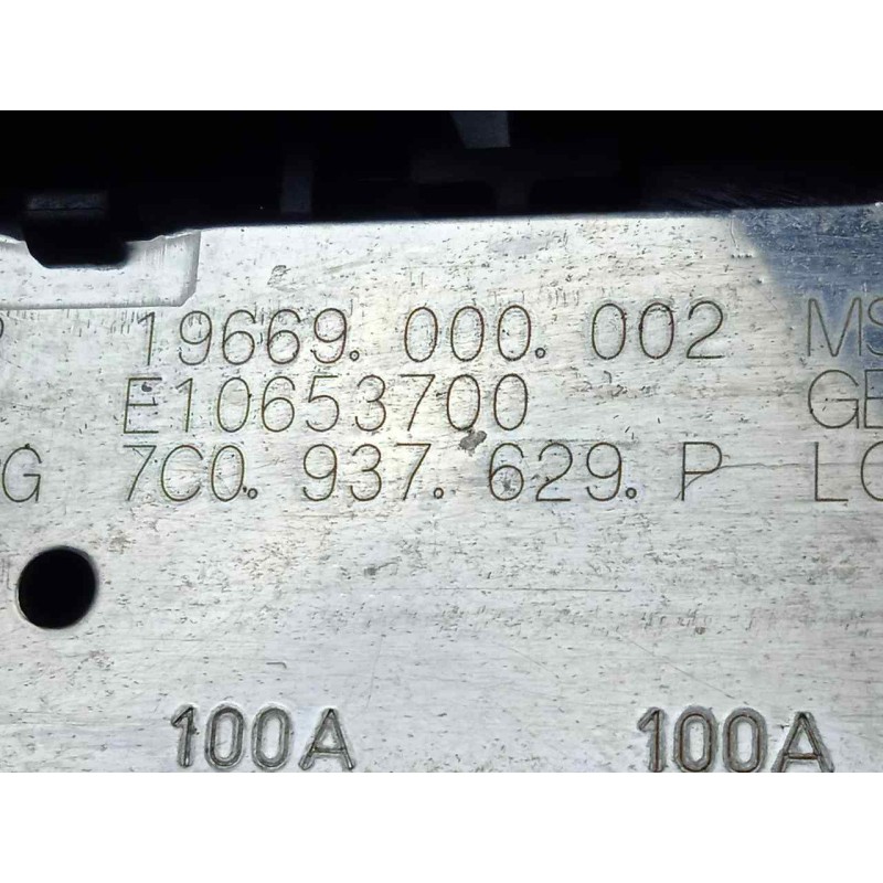 Recambio de caja reles / fusibles para man tge kasten (uy) 2.0 tdi referencia OEM IAM 7C0937629P  