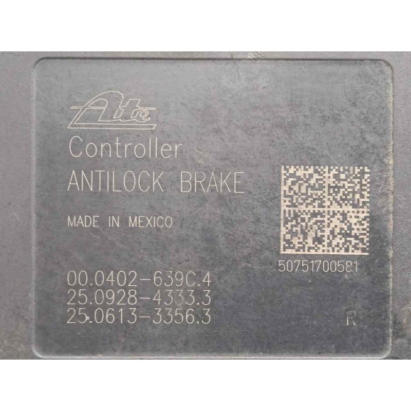 Recambio de abs para dodge nitro 2.8 crd referencia OEM IAM 000402639C4-25092843333-25061333563-P52125462AC ATE 