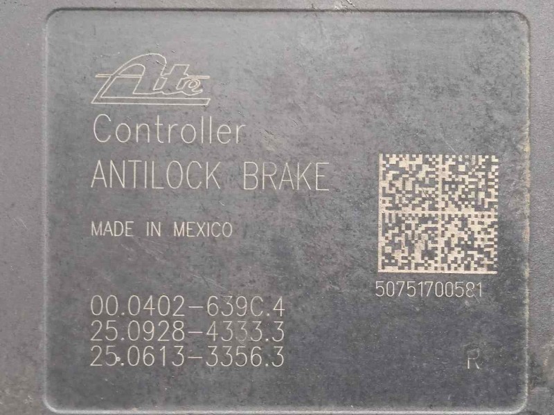 Recambio de abs para dodge nitro 2.8 crd referencia OEM IAM 000402639C4-25092843333-25061333563-P52125462AC ATE 