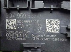 Recambio de modulo electronico para man tge kasten (uy) 2.0 tdi referencia OEM IAM 5Q4959592P-A2C7770840300 MODULO CONFORT PUERT 2