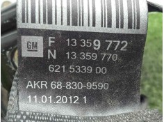 Recambio de cinturon seguridad trasero derecho para chevrolet cruze 1.6 cat referencia OEM IAM 13359772-13359770-621533900   2