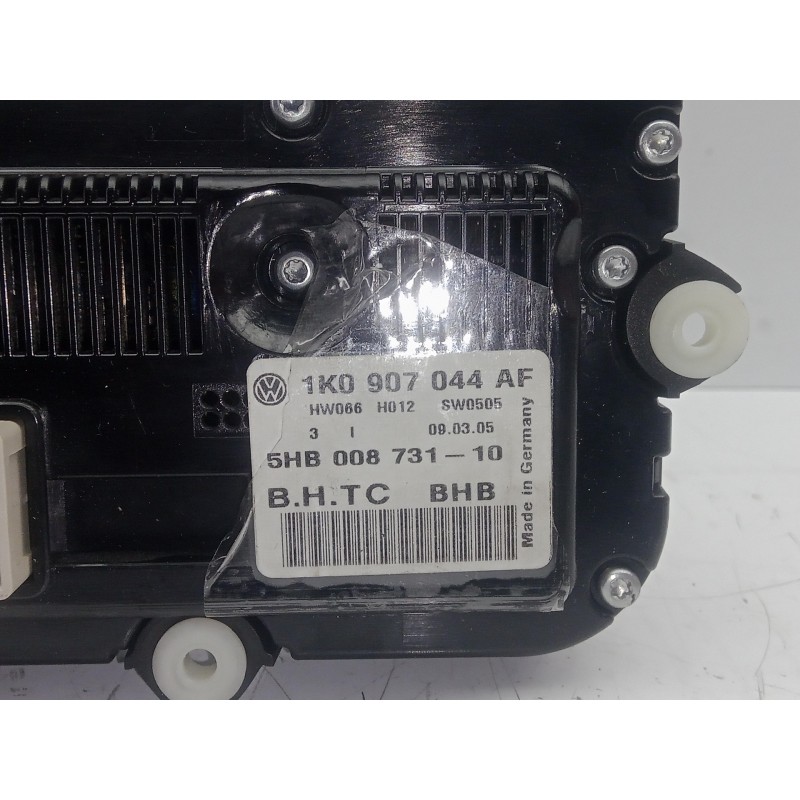 Recambio de mando climatizador para volkswagen touran (1t1) 2.0 tdi referencia OEM IAM 1K0907044AF-5HB00873110  