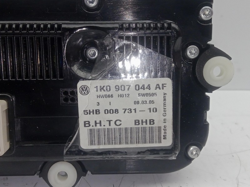 Recambio de mando climatizador para volkswagen touran (1t1) 2.0 tdi referencia OEM IAM 1K0907044AF-5HB00873110  