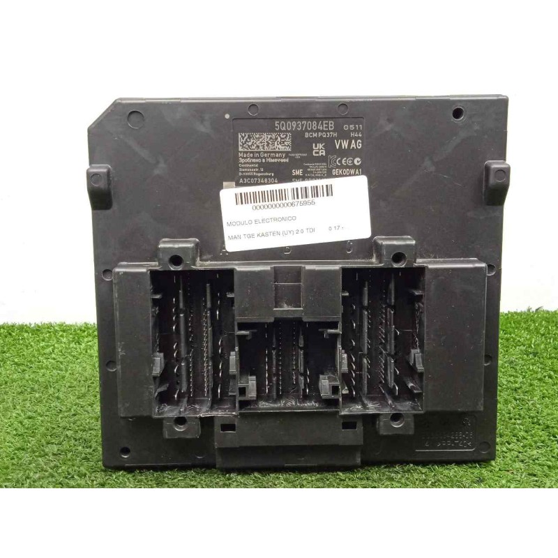 Recambio de modulo electronico para man tge kasten (uy) 2.0 tdi referencia OEM IAM 5Q0937084EB-A3C07348304 BCMPQ37H 