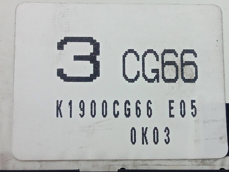 Recambio de mando climatizador para mazda 5 (cw) 1.6 cd diesel cat referencia OEM IAM K1900CG66E-K1900CG66E05  