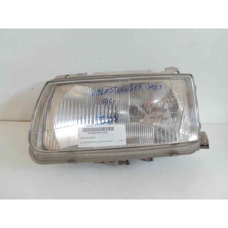 Recambio de faro izquierdo para volkswagen polo berlina (6n1) referencia OEM IAM  95-00 