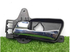 Recambio de maneta interior trasera izquierda para hyundai i30cw 1.6 crdi cat referencia OEM IAM 83613FD000 CROMADO 