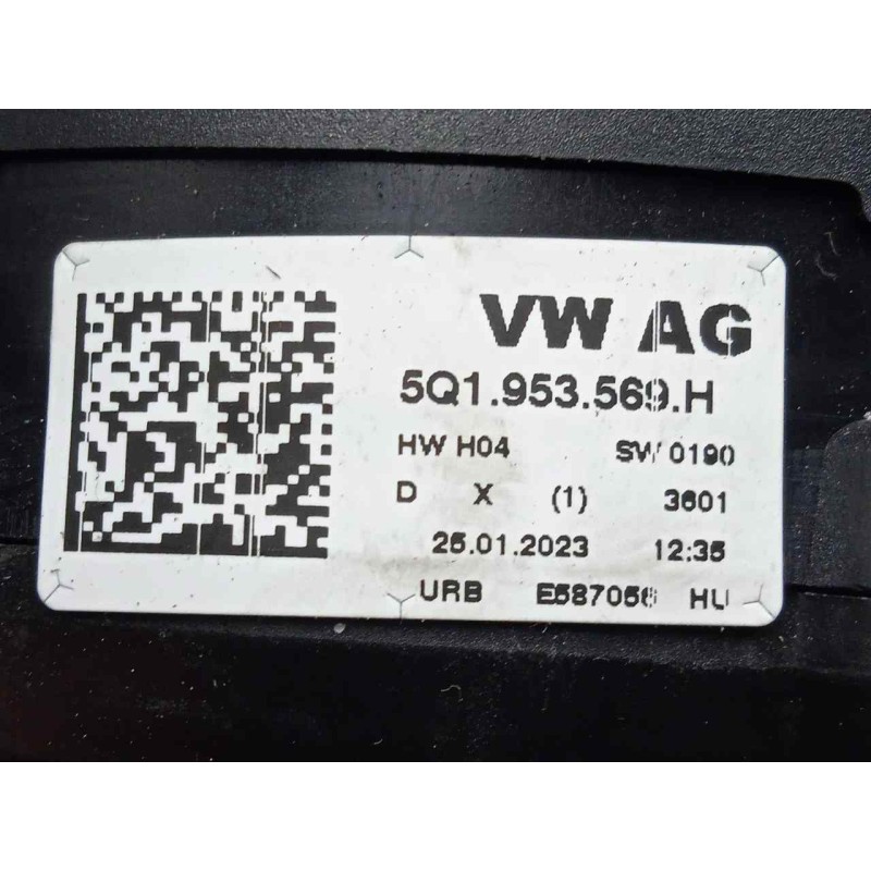 Recambio de anillo airbag para man tge kasten (uy) 2.0 tdi referencia OEM IAM 5Q1953569H  