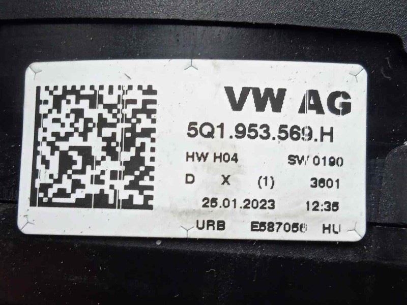 Recambio de anillo airbag para man tge kasten (uy) 2.0 tdi referencia OEM IAM 5Q1953569H  