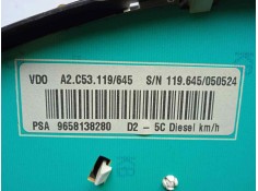 Recambio de cuadro instrumentos para peugeot 407 2.0 16v hdi fap cat (rhr / dw10bted4) referencia OEM IAM A2C53119845-9658138280 2