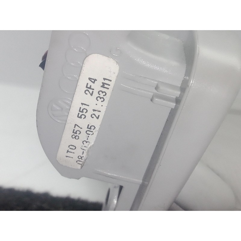 Recambio de parasol izquierdo para volkswagen touran (1t1) 2.0 tdi referencia OEM IAM 1T08575512F4-1T0857551  