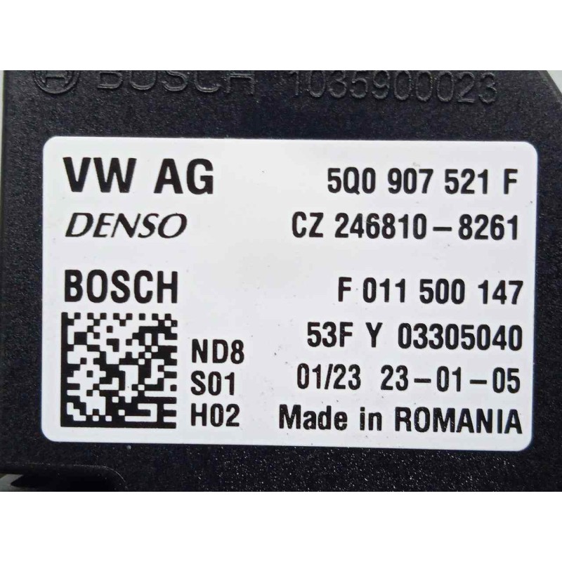 Recambio de resistencia calefaccion para man tge kasten (uy) 2.0 tdi referencia OEM IAM 5Q0907521F  