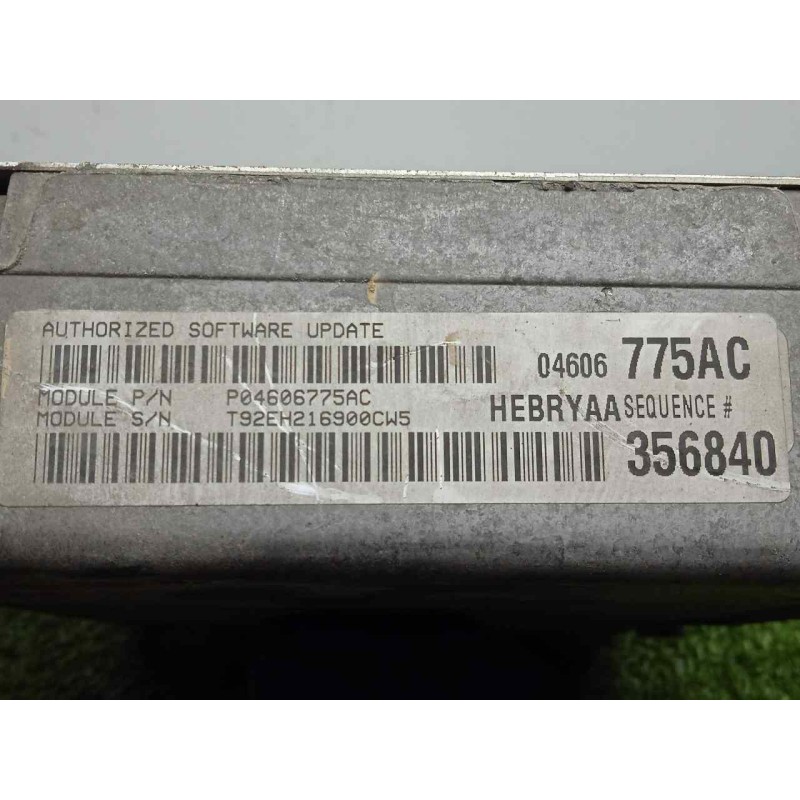 Recambio de modulo electronico para chrysler 300 m (lr) 2.7 cat referencia OEM IAM 04606775AC-356840-T92EH216900CW5  