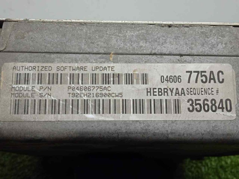 Recambio de modulo electronico para chrysler 300 m (lr) 2.7 cat referencia OEM IAM 04606775AC-356840-T92EH216900CW5  