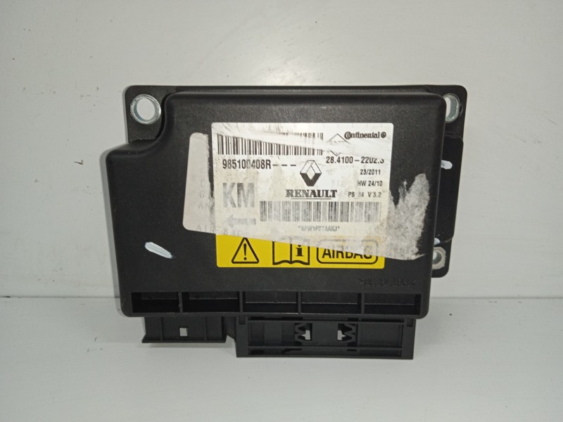 Recambio de centralita airbag para renault scenic iii grand dynamique referencia OEM IAM 985100408R-28410022023  