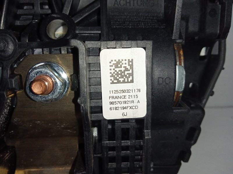 Recambio de airbag delantero izquierdo para renault scenic iii grand dynamique referencia OEM IAM 985701921R  