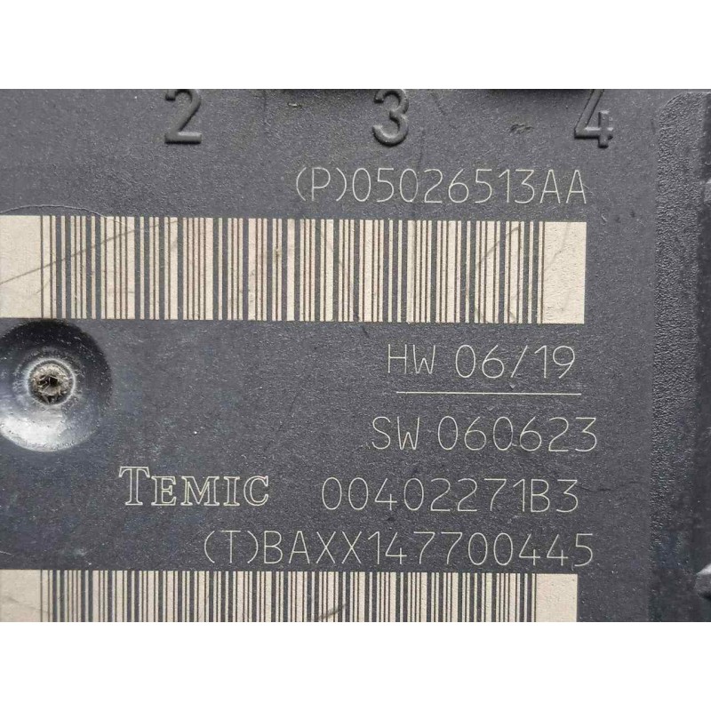 Recambio de modulo electronico para dodge nitro 2.8 crd referencia OEM IAM P05026513AA-00402271B3  