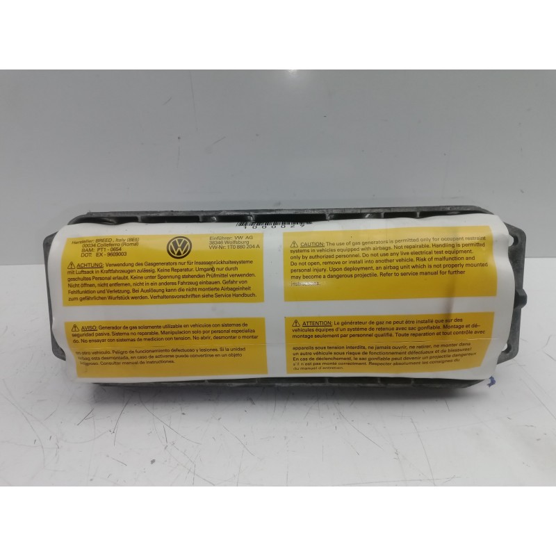 Recambio de airbag delantero derecho para volkswagen touran (1t1) 2.0 tdi referencia OEM IAM 1T0880204A  