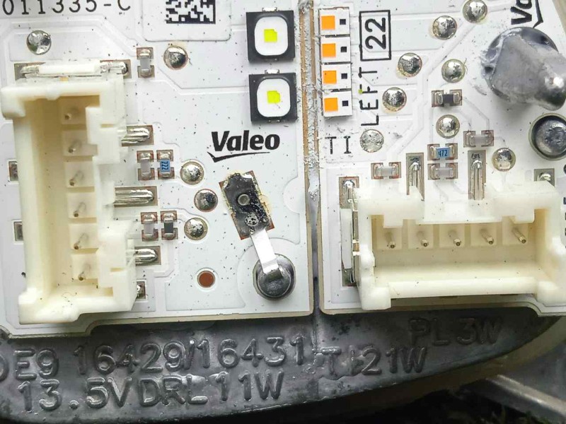 Recambio de centralita luces para opel crossland x 1.2 referencia OEM IAM 90112531-MDE916431 LED 