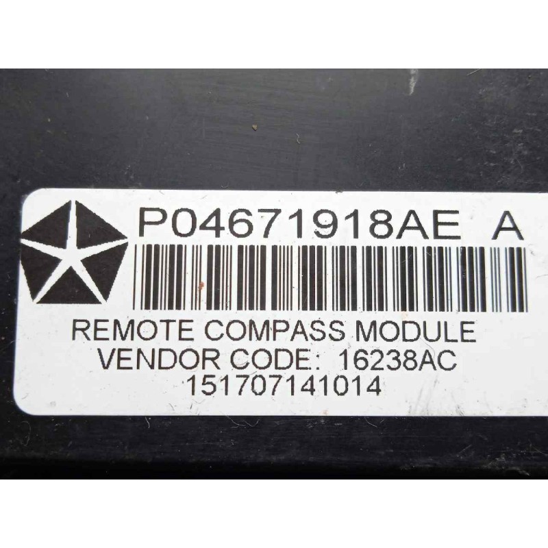 Recambio de modulo electronico para dodge nitro 2.8 crd referencia OEM IAM P04671918AE  
