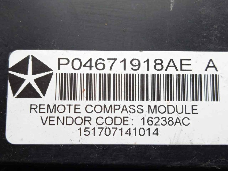 Recambio de modulo electronico para dodge nitro 2.8 crd referencia OEM IAM P04671918AE  