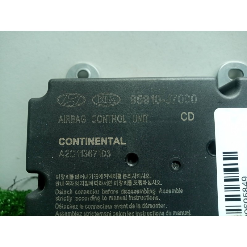 Recambio de centralita airbag para kia ceed 1.0 tgdi cat referencia OEM IAM 95910J7000-A2C11367103 CONTINENTAL 