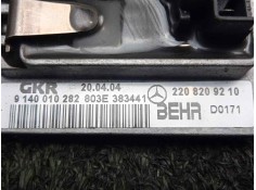Recambio de resistencia calefaccion para mercedes-benz clase m (w163) 2.7 cdi 20v cat referencia OEM IAM 2208209210-9140010282 5 2