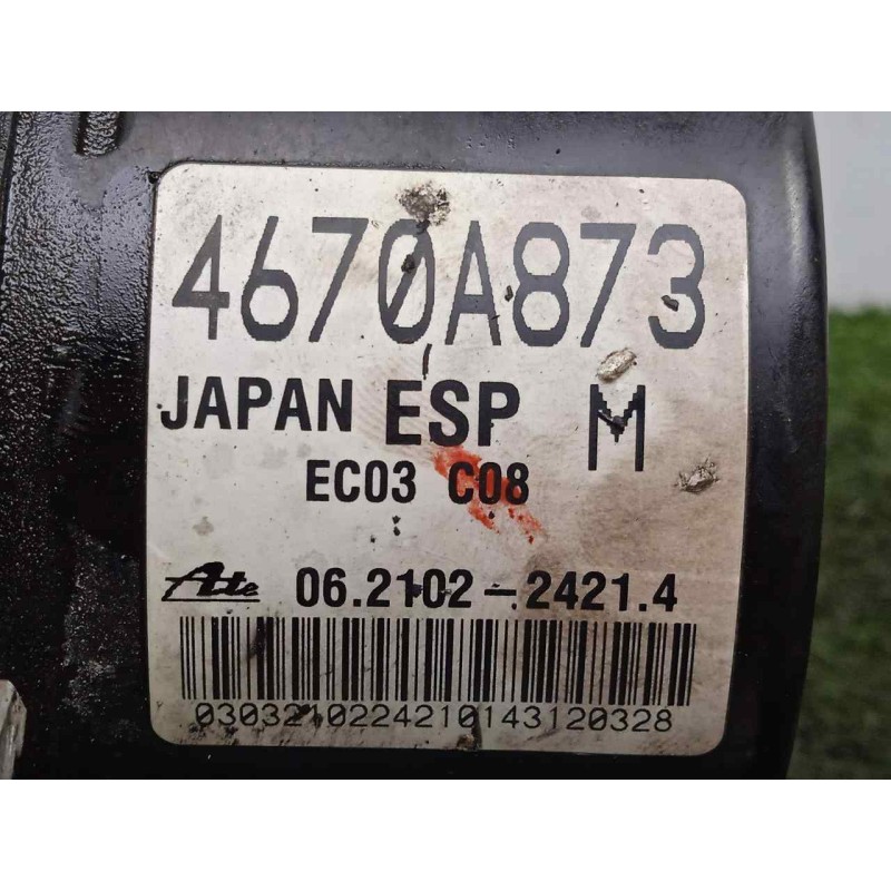 Recambio de abs para mitsubishi asx (ga0w) kaiteki 4wd referencia OEM IAM 06210965693-03261339761-28561167103-4670A873-062102102