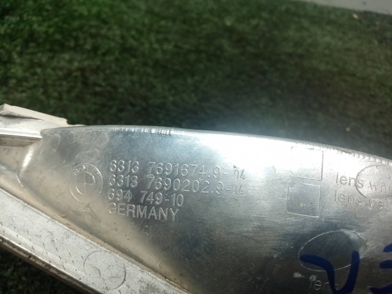 Recambio de piloto delantero derecho para bmw r 1200 rt/st referencia OEM IAM 631376916749 NARANJA 