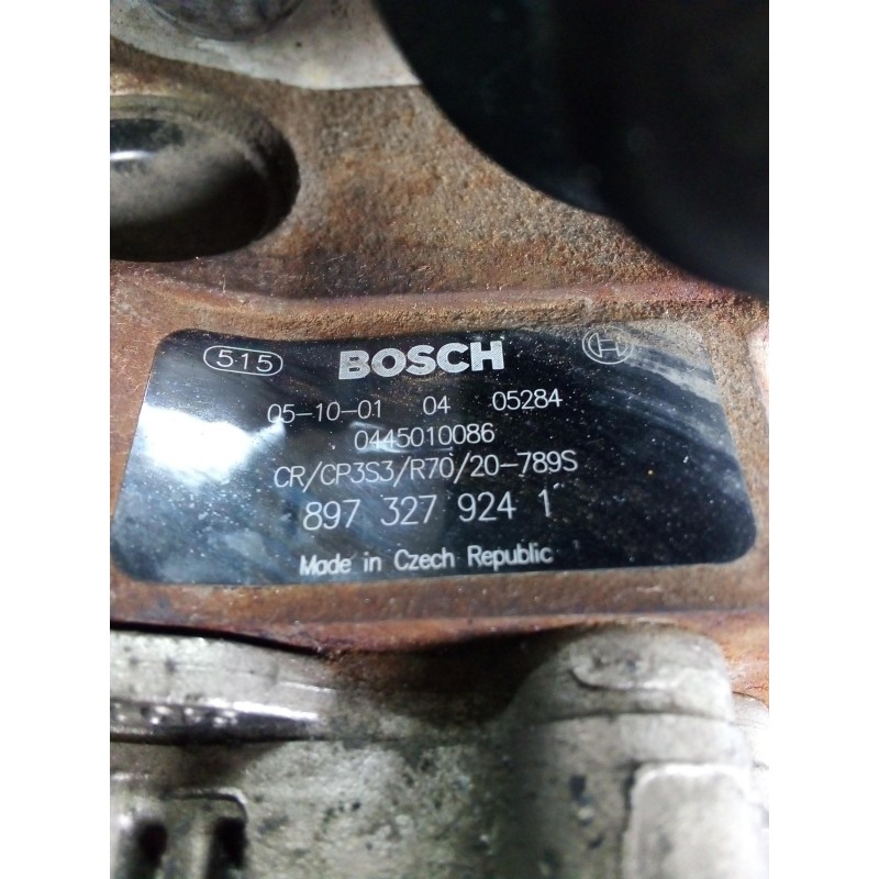 Recambio de bomba inyeccion para opel astra h berlina 1.7 16v cdti referencia OEM IAM 8973279241 BOSCH 