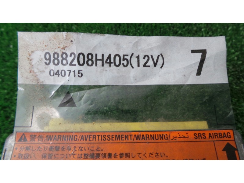 Recambio de centralita airbag para nissan x-trail (t30) 2.2 dci diesel cat referencia OEM IAM 988208H405  