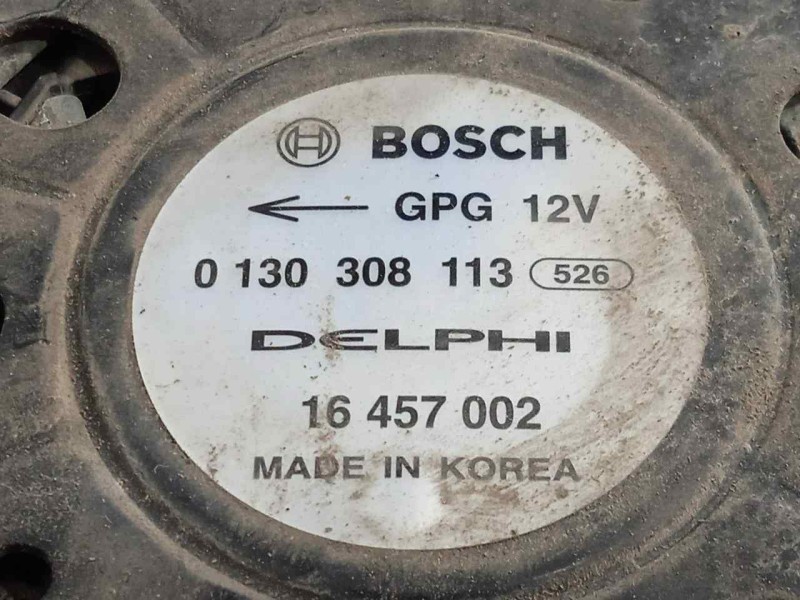 Recambio de electroventilador para chevrolet cruze 1.6 cat referencia OEM IAM 0130308113 Ø DIAMETRO: 398MM 4.PINES