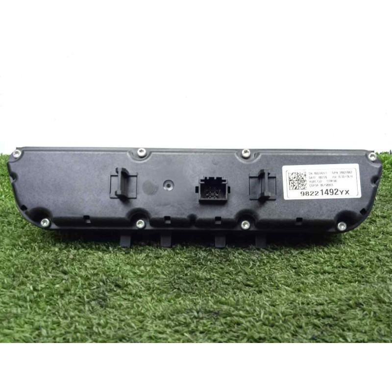 Recambio de mando climatizador para opel crossland x 1.2 referencia OEM IAM 98221492YX-86758B03 BI-ZONA 