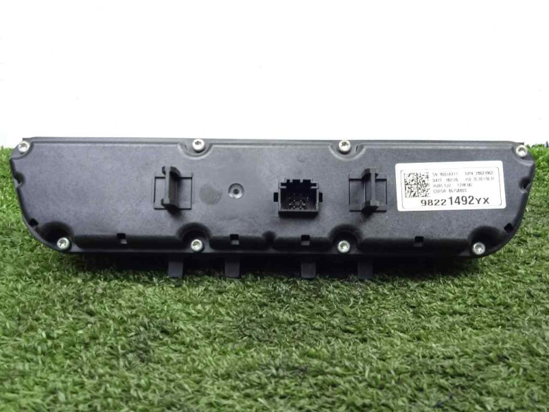 Recambio de mando climatizador para opel crossland x 1.2 referencia OEM IAM 98221492YX-86758B03 BI-ZONA 